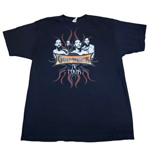 Godsmack IV Tour 2006 T-Shirt XL Black Anvil‎ Vintage Concert Rock Tee